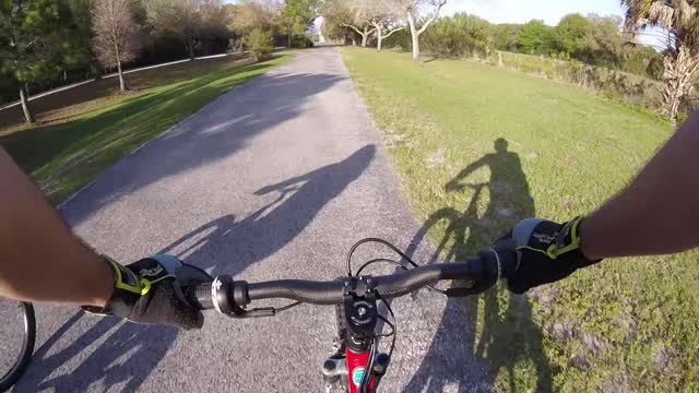 New Handlebar Setup!! Riding The Upper Tampa Bay Trail Citrus Park!!