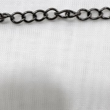 Handmade Unique 15” ~ 17” Adjustable Necklace with Blue Agate, Crystals