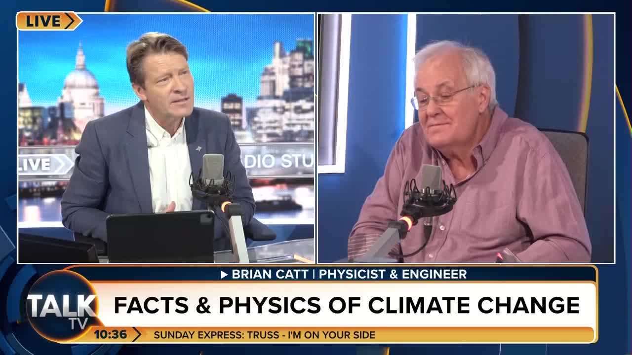 Physicist Brian Catt Calls Out Fake Climate Hoax With Data &Facts💥LISTEN