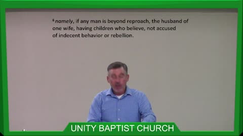 Titus 1:-5-6 - March 20, 2022