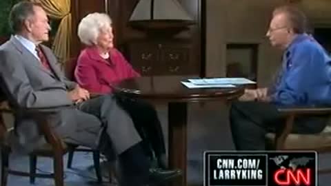 Barbara And George Bush: "We Keep Baby's Corpse in a Jar"