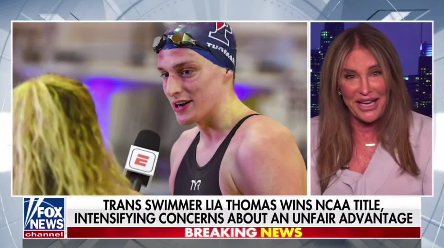 Caityln Jenner: "Lia Thomas went through male puberty, and that is a tremendous advantage."