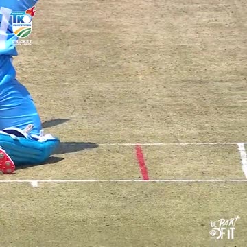 Northerns Titans batsman Aya Gqamane’s dismissed off a wide