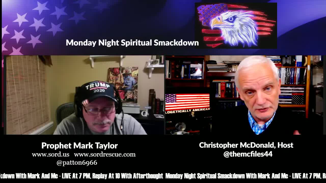 Monday Night Spiritual Smack down, with Mark Taylor