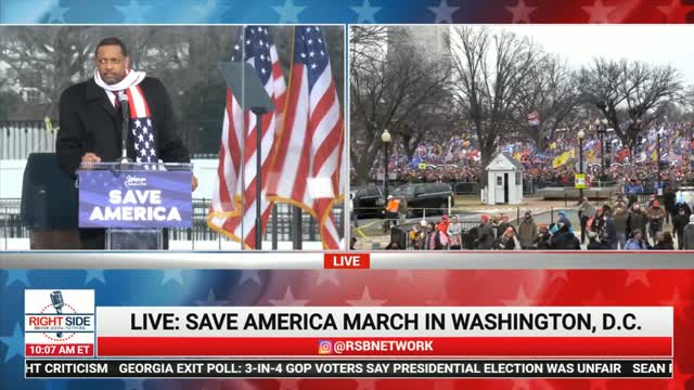 Rep. Vernon Jones Officially Joins Republican Party at Trump Rally in DC