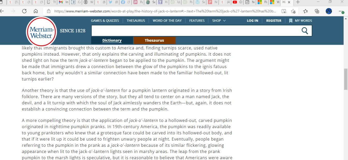 White History Month at Tyranny Watch on Tapatalk Jack o' Lanterns