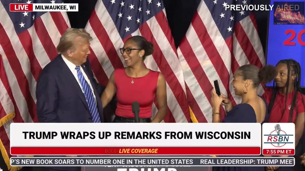 President Trump Delivers Remarks in Milwaukee, Wisconsin Oct 1 2024