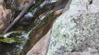 Tiny waterfall in the forests of Arizona