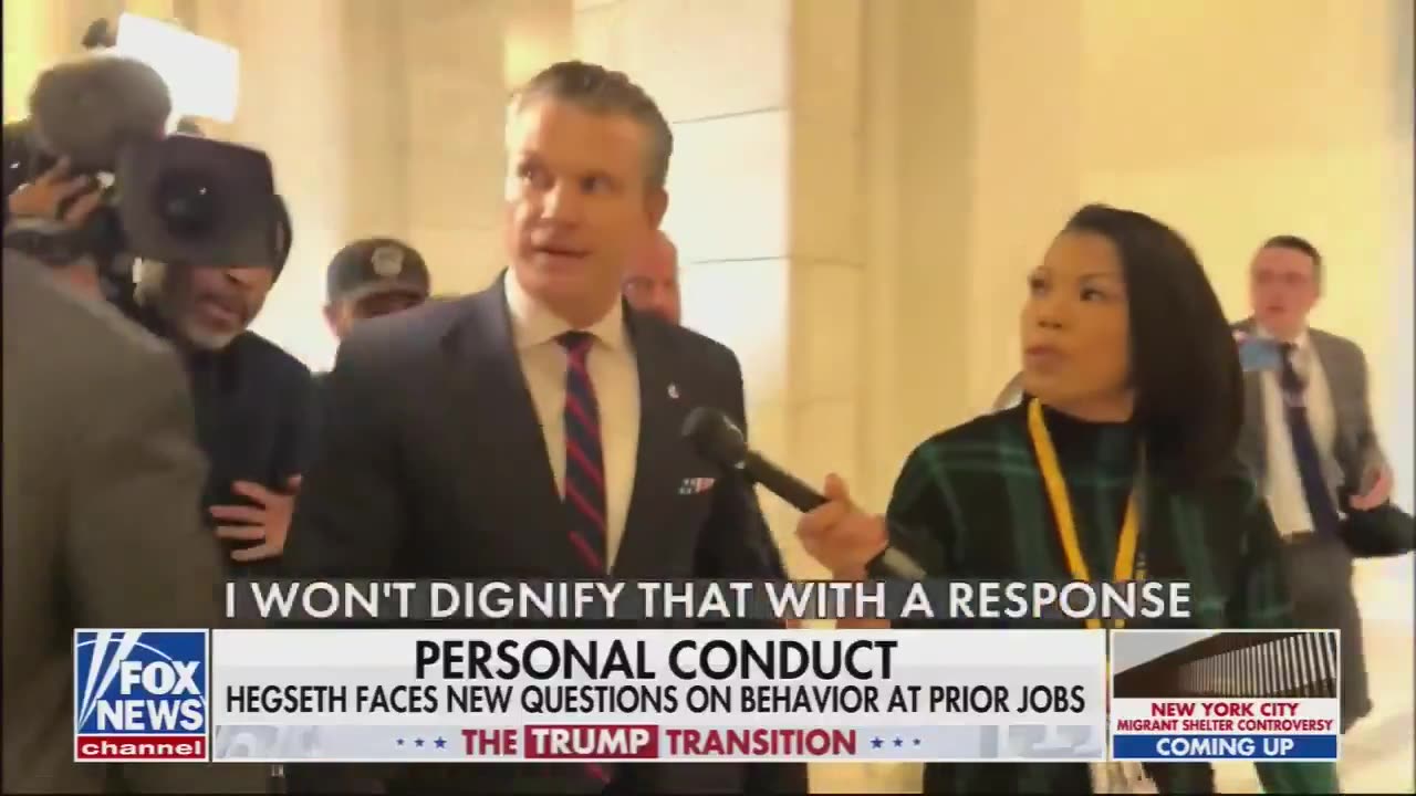 Pete Hegseth SHUTS DOWN Reporter Asking If He’s Ever Been Drunk on the Job