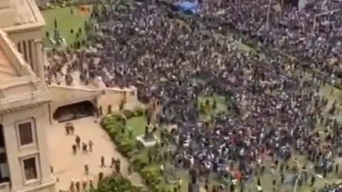 Protesters storm Sri Lanka’s presidential residence