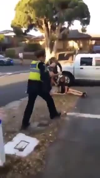 Man in Melbourne Australia gets arrested for not following the Government Mandates