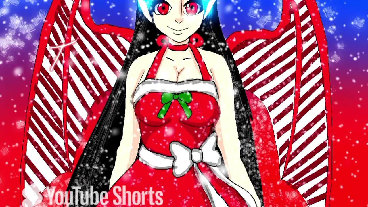 Christmas vampire Speedpaint