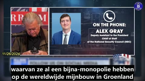 【NL】De VS moet de CCP blokkeren om Groenland te gebruiken om Amerika af te leiden