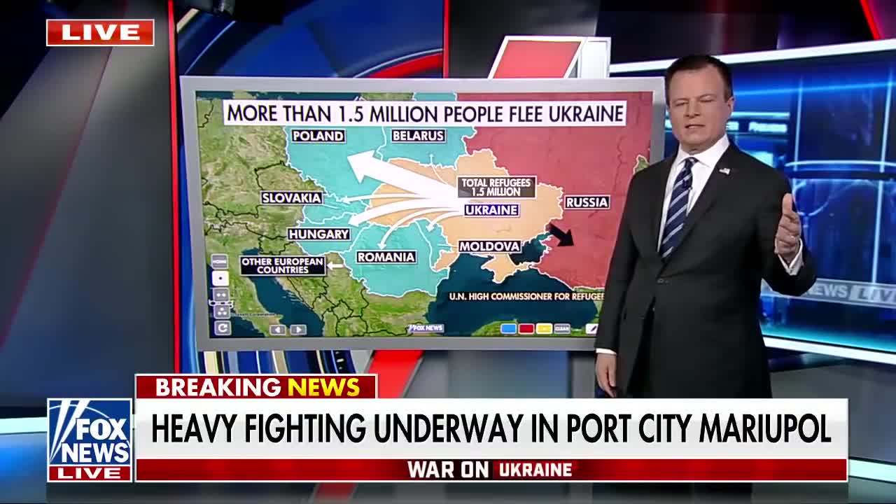 Russian attacks targeting Ukraine's port cities as fighting continues