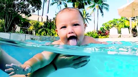 Best Funny Babies Love Playing with Water - Funniest Baby Fails Videos