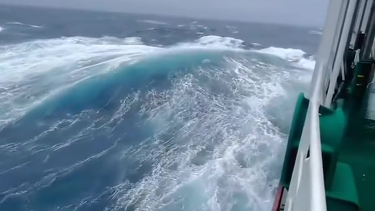 the north sea is the most dangerous sea in the world. see what happens