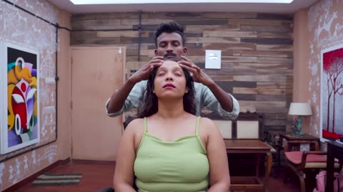 Intense Head and Shoulder Massage _ Indian Massage