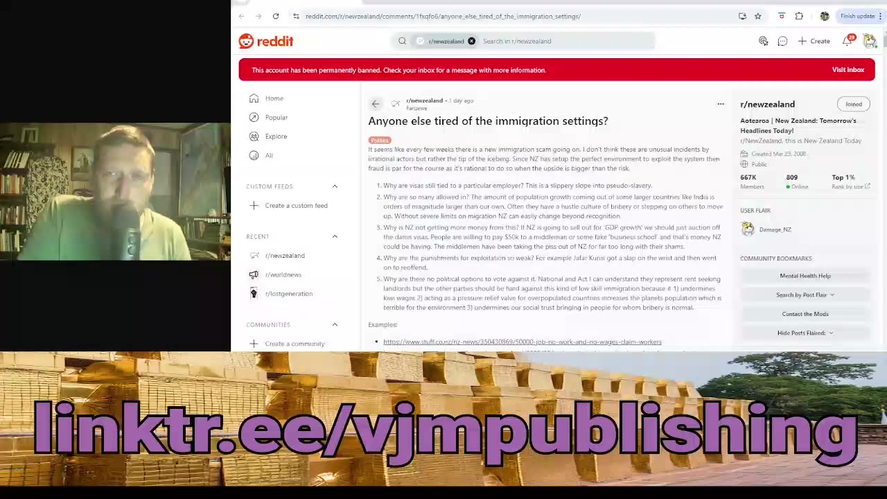 VJMP 123! VJM responds to a Reddit user's questions about immigration!