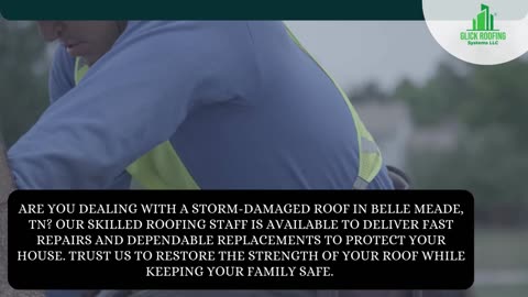 Storm Damaged Roof Belle Meade TN | Glick Roofing Systems