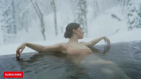 Cute Girl Swimming