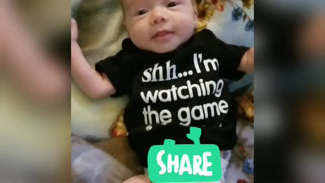 Babies grow up way to fast. He's getting bigger