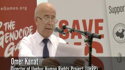 Omer Kanat: "Stop the Genocide Games" rally in DC