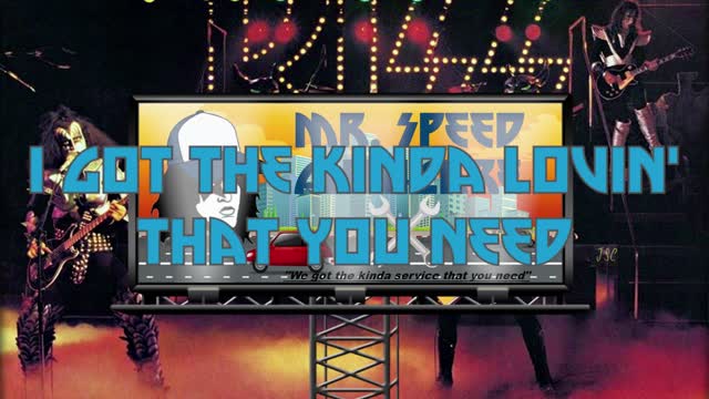 Kiss - Mr. Speed (Demo) Lyric Video