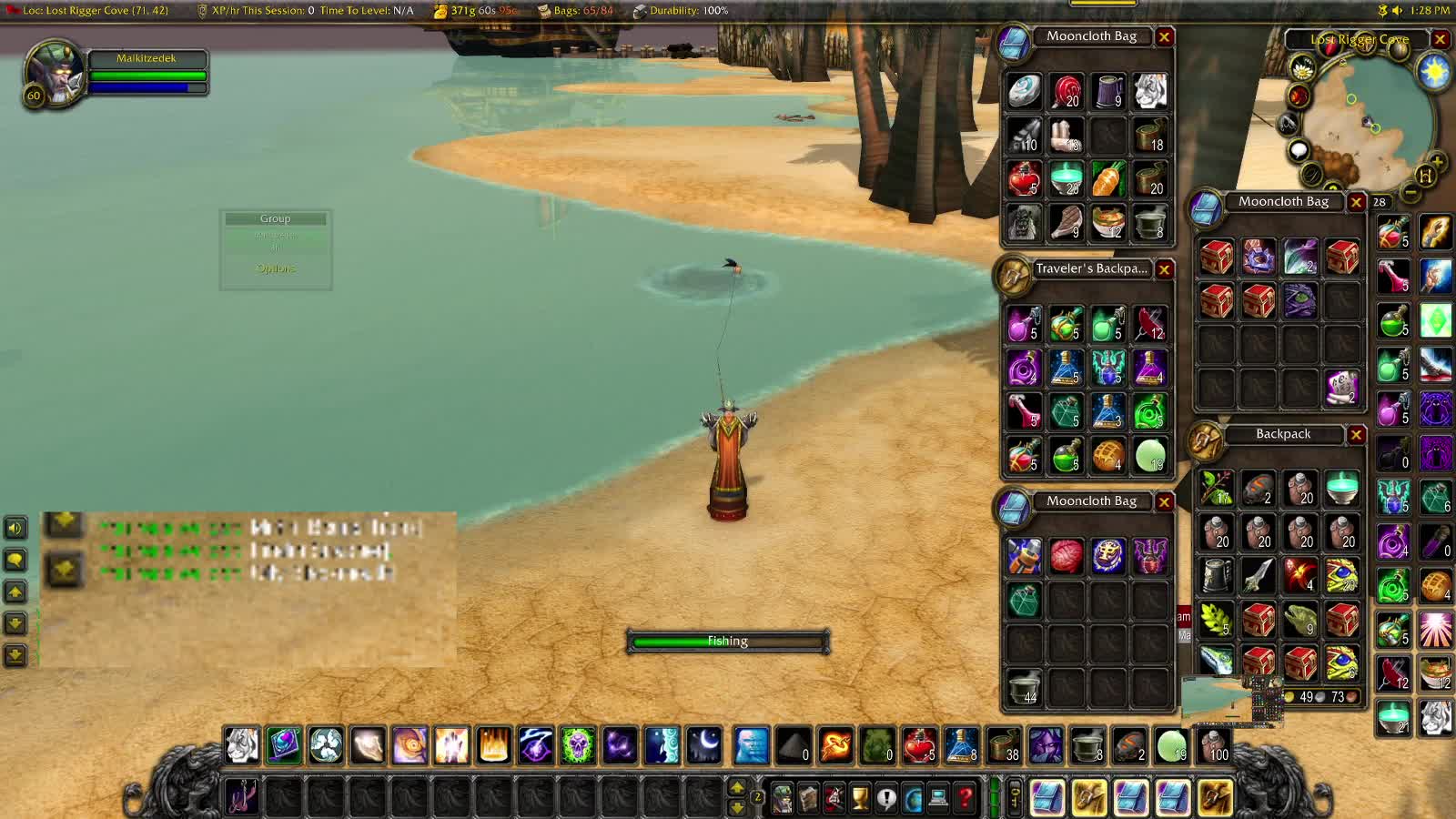 World of Warcraft Classic Shadow Fishing in Tanaris then off to see the Wizard