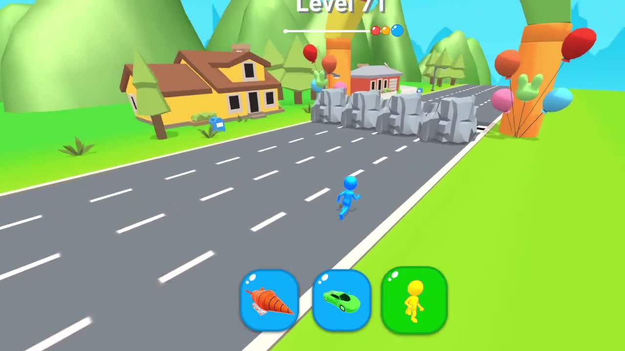 Shape-Shifting All Levels Walkthrough Mobile IOS | Android New Running Games Gameplay Max Level