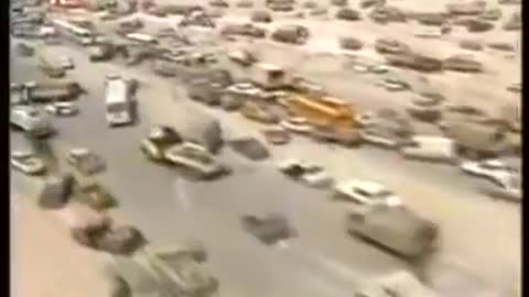 Irak Le 26 février 1991. Les États-Unis commettent un massacre sans précédent