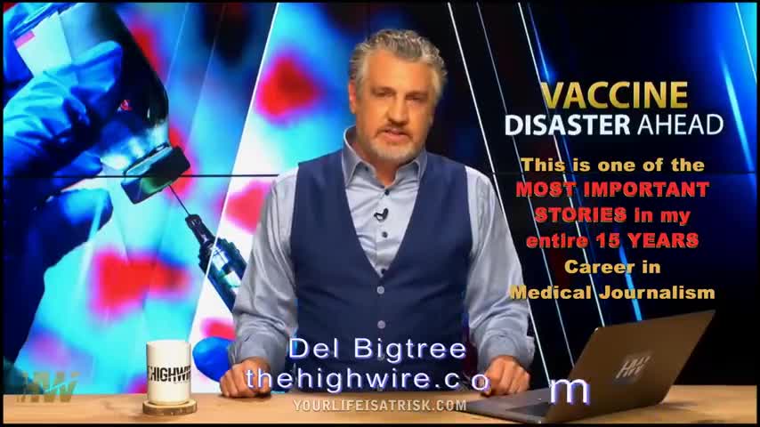 Del Bigtree reveals that top vaccine maker Geert Vanden Bossche warns against covid vaccine