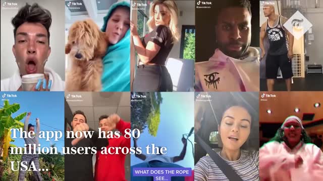 TikTok creators react to President Trump's threat to ban the social media platform in the USA