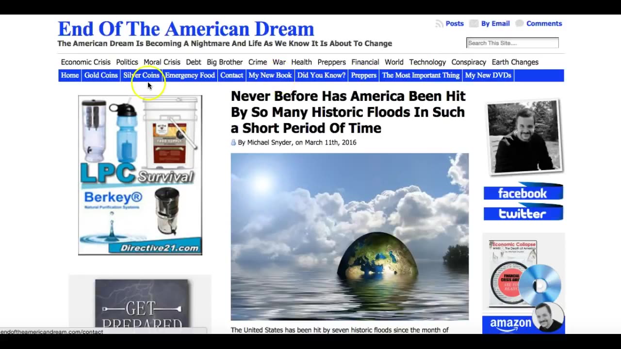 Record Flooding Nationwide Yet Mainstream Media Remains SILENT