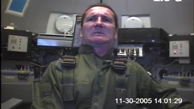 Incredible video shows man withstand 9G centrifuge test