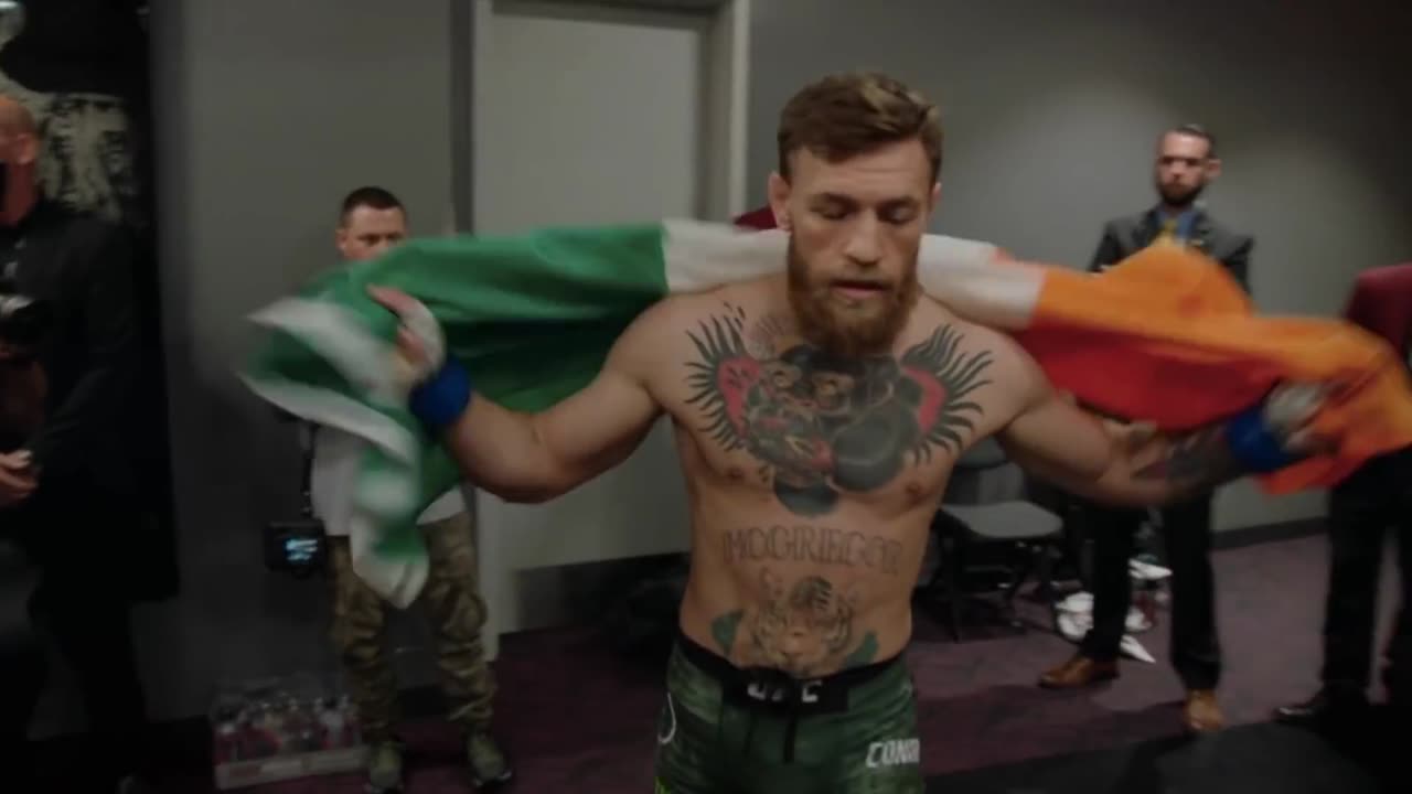 Conor McGregor In The Locker Room Before And After Fighting Khabib