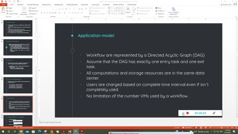 DBWS - Deadline Budget constrained Scheduling Algorithm in a Cloud Environment.