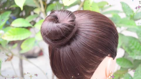 Bun Hairstyles For New Year