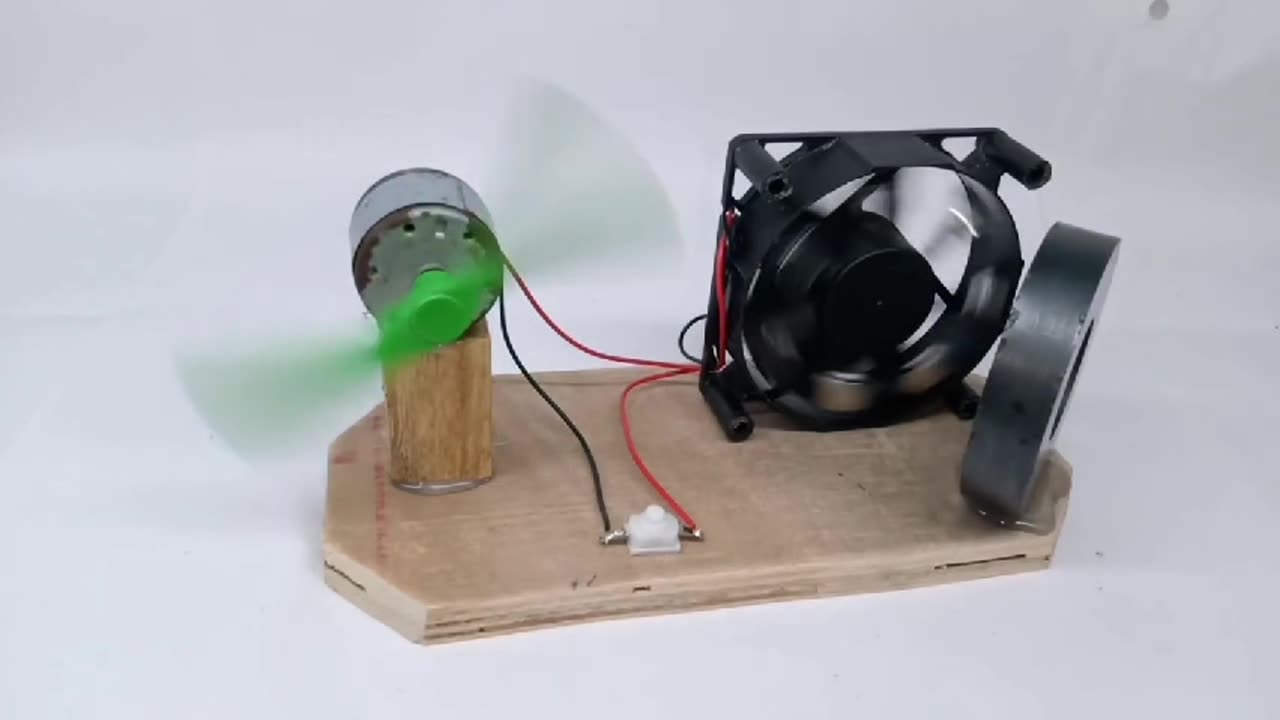 How to make free Energy use with Magnet & CPU Fan.