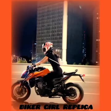 Biker Girl Replica Part 75