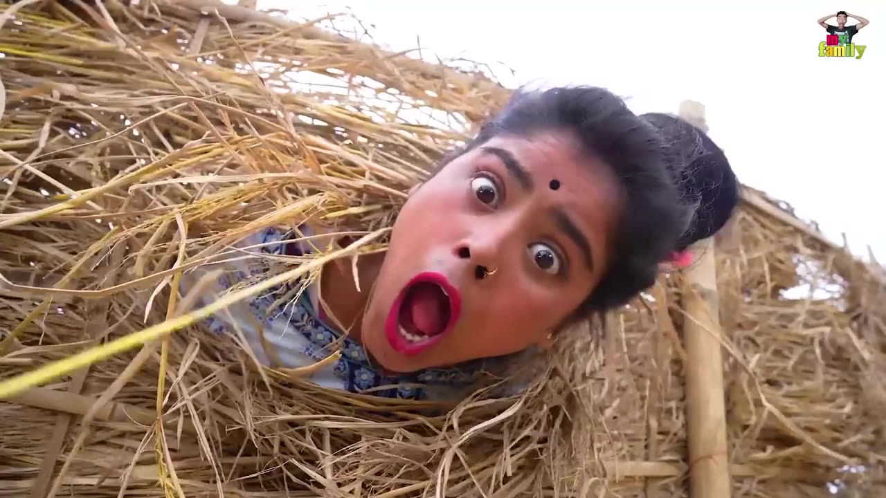 Top New Funniest Comedy Video 😂 Most Watch Viral Funny Video 2022 Episode 84 By my family
