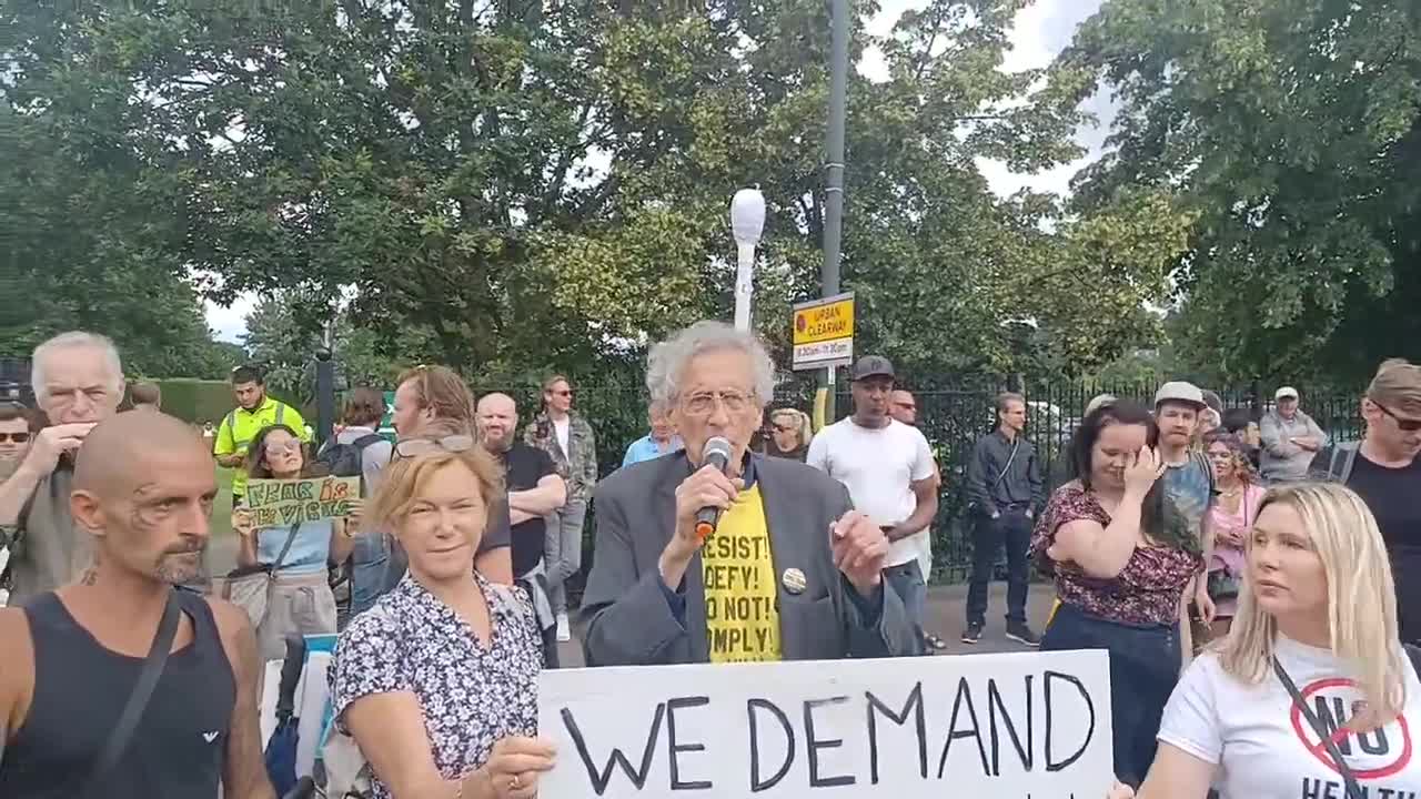 #LIVE Wimbledon Anti-Lockdown Freedom Rally Protest (11.07.21)