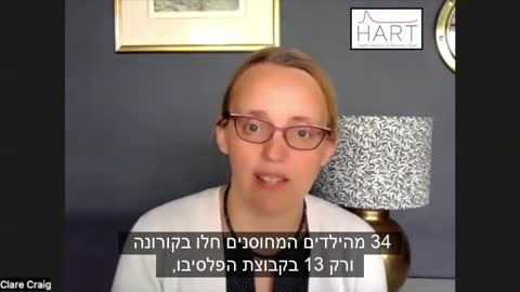דר קלייר קרייג על האמת במחקר של פייזר על חיסון פעוטות ומה שלא מספרים לכם
