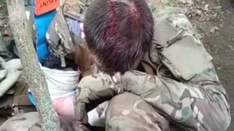 Captured Ukrainian Intel Officer