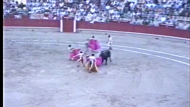 Bullfighting in Barcelona, Spain 1991 Part 2