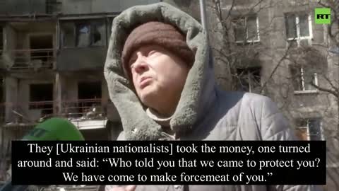 Ukrainian nationalists in Mariupol If we retreat, we will wipe the city off - kopie