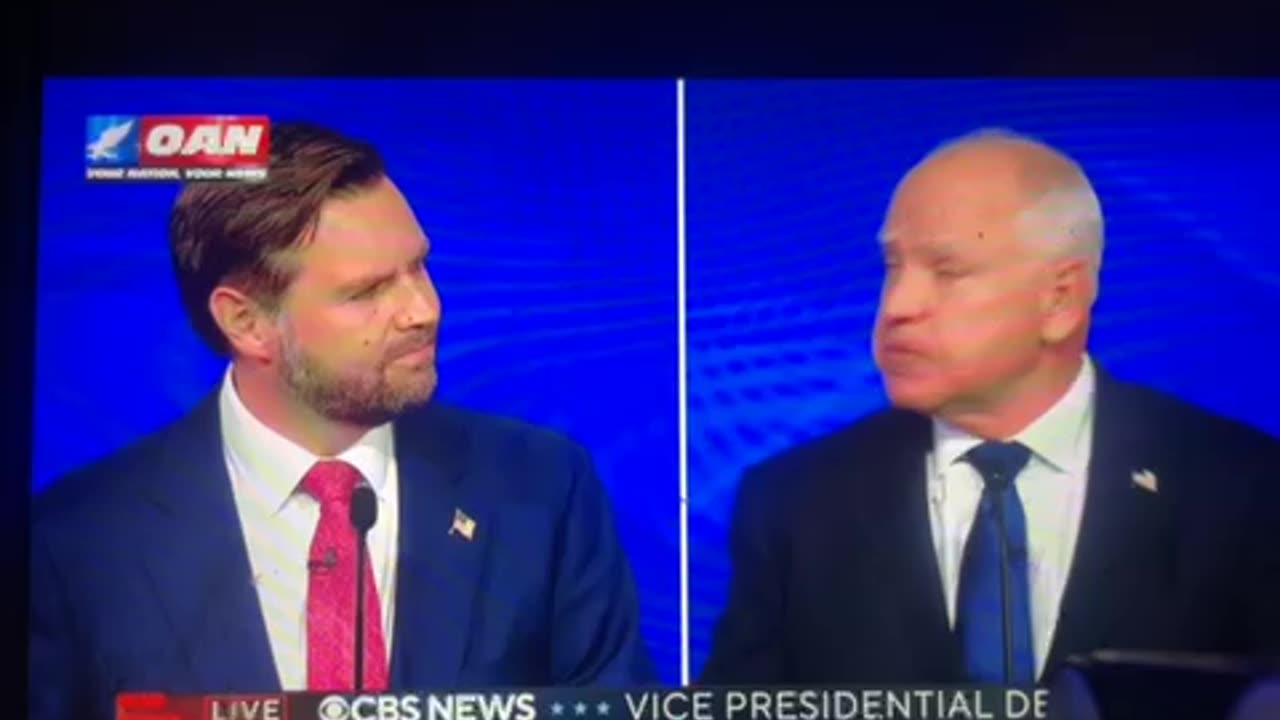 Vance & waltz vp debate Tuesday 09:33 pm