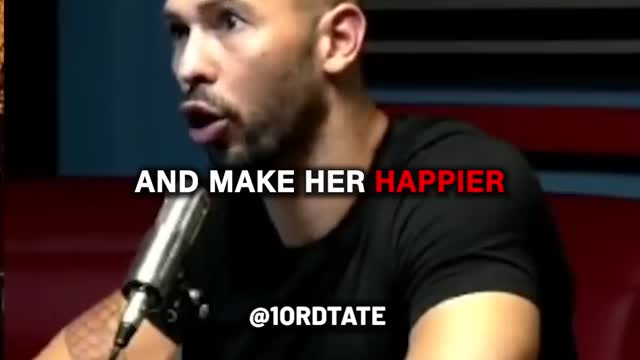 Don't allow a Female to Impose her Will on you.