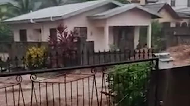 Invest 91L Brings Flooding To Trinidad And Tobago