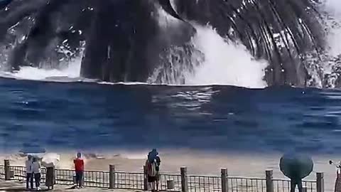Whale spectacle