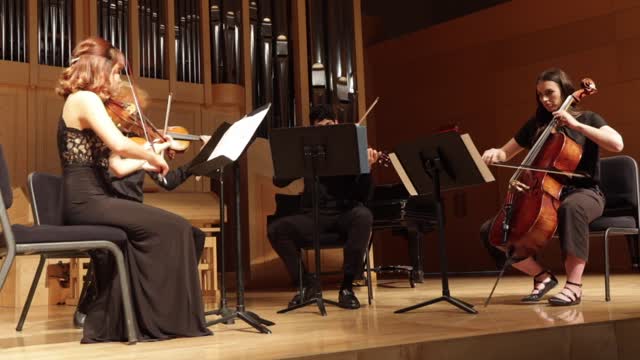 La Cumparsita ( Tango ) played by quartet.